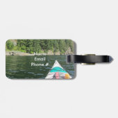 Kayaking Bagagelabel (Achterkant horizontaal)