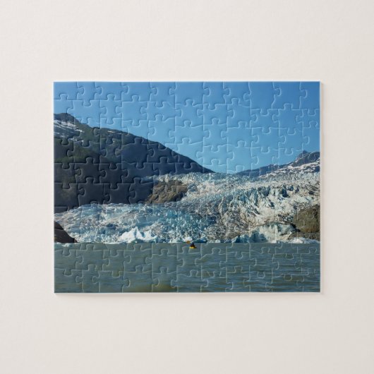 Kayaking bij de Mendenhall Glacier Legpuzzel (Horizontaal)