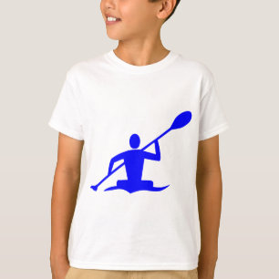 Kayaking - blauw t-shirt