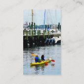 Kayaking Bristol RI Visitekaartje (Achterkant)