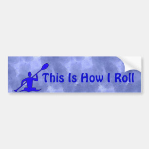 Kayaking Bumpersticker