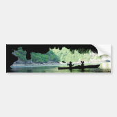 Kayaking Bumpersticker (Voorkant)