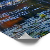 Kayaking - Caddo Lake, Texas - Autumn Poster (Hoek)