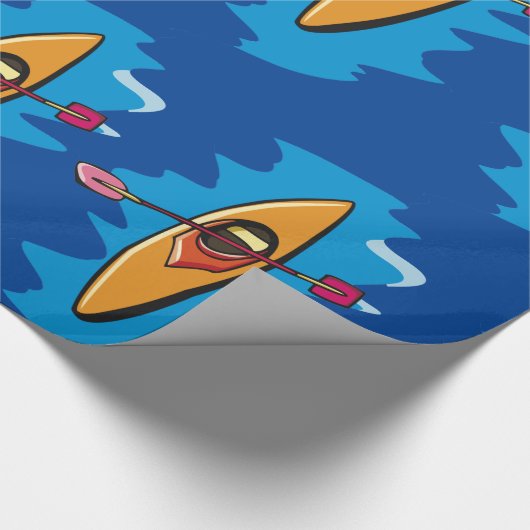 Kayaking Cadeaupapier (Hoek)