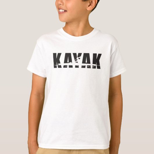 Kayaking Canoe Paddle Canoeing Funny Gift Idea T-shirt (Voorkant)