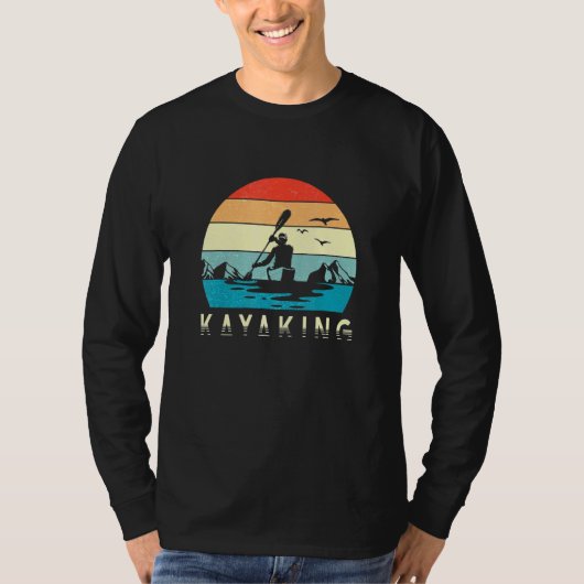 Kayaking Canoeing Camping T-shirt (Voorkant)