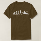 Kayaking Canoeing Evolution 2 T-shirt (Design voorkant)