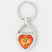 Kayaking Chick #5 Sleutelhanger (Voorkant)