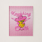 Kayaking Chick #8 Legpuzzel (Verticaal)