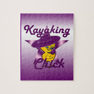 Kayaking Chick #9 Legpuzzel
