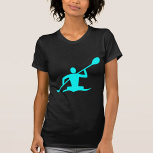 Kayaking - Cyaan T-shirt