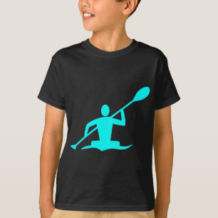Kayaking - Cyaan T-shirt