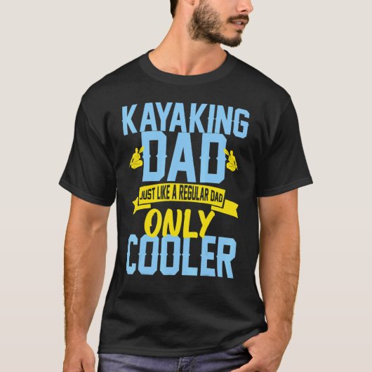 Kayaking Dad T-shirt (Voorkant)