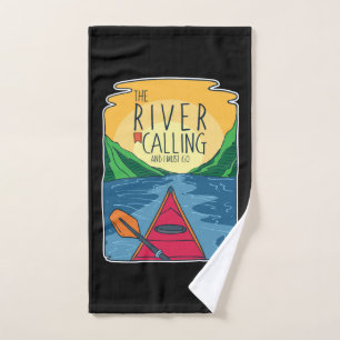 Kayaking - de rivier belt en ik moet gaan handdoek