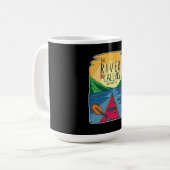 Kayaking - de rivier belt en ik moet gaan koffiemok (Voorkant links)