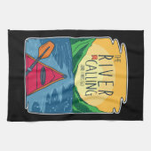 Kayaking - de rivier belt en ik moet gaan theedoek (Horizontaal)