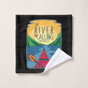 Kayaking - de rivier belt en ik moet gaan washandje