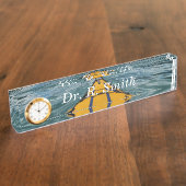 Kayaking Desk Name Bord Naambordje (Zijkant)