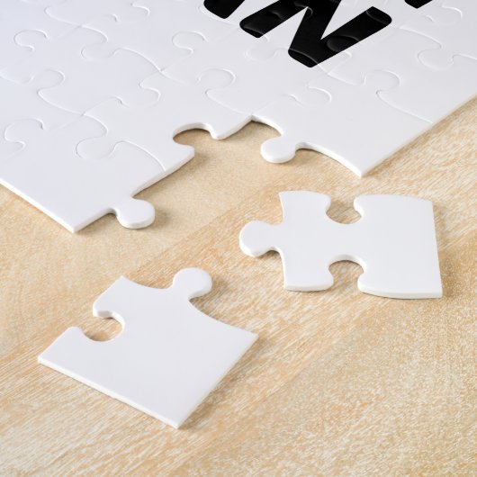 KAYAKING DISLIKE NOT HUMAN LEGPUZZEL (Zijkant)