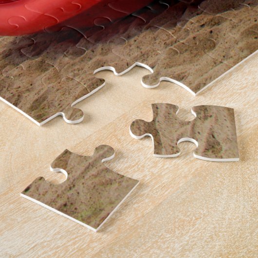 Kayaking Emerald Bay Souvenir Puzzle Legpuzzel (Zijkant)