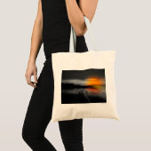 Kayaking en Zonsondergangen Tote Bag (Voorkant (product))