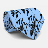 Kayaking Extreme Sport Grafisch Stropdas (Opgerold)