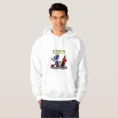 Kayaking Fearless Fun Hoodie (Voorkant volledig)