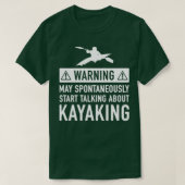 Kayaking Funny Gift T-shirt (Design voorkant)