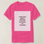 Kayaking Gift Cadeau voor dames T-shirt (Design voorkant)