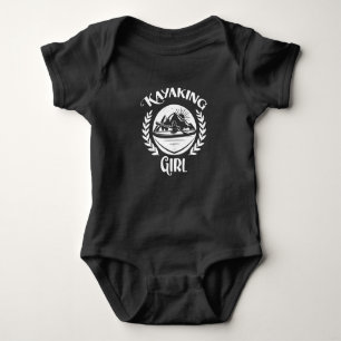 Kayaking Girl Kayak Dad Romper