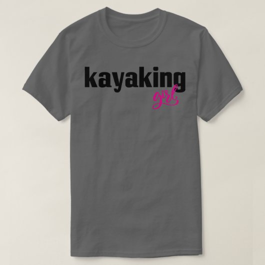 Kayaking Girl T-shirt (Design voorkant)