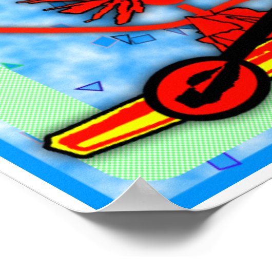 Kayaking Good voor de soep Poster (Hoek)