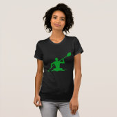 Kayaking - Grass Green T-shirt (Voorkant volledig)