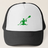 Kayaking - Grass Green Trucker Pet (Voorkant)