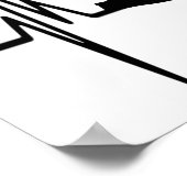 Kayaking Heartbeat Poster (Hoek)