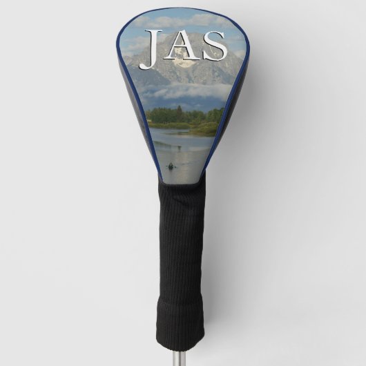 Kayaking in Grand Teton National Park Golfheadcover (Voorkant)