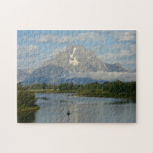 Kayaking in Grand Teton National Park Legpuzzel (Horizontaal)