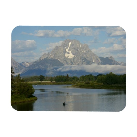 Kayaking in Grand Teton National Park Magneet (Horizontaal)