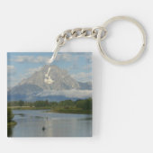 Kayaking in Grand Teton National Park Sleutelhanger (Achterkant)