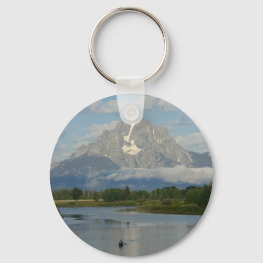 Kayaking in Grand Teton National Park Sleutelhanger (Voorkant)