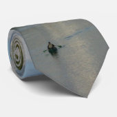 Kayaking in Grand Teton National Park Stropdas (Opgerold)