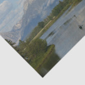 Kayaking in Grand Teton National Park Tissuepapier (Detail)