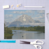 Kayaking in Grand Teton National Park Tissuepapier (Craft)
