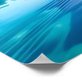 Kayaking in Mountains Beautiful Nature Poster (Hoek)