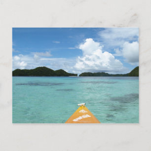 Kayaking in Paradise Briefkaart