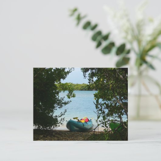 Kayaking in St. Thomas US Maagdeneilanden (Staand voorkant)