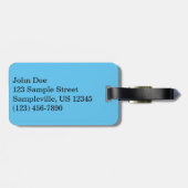 Kayaking in St. Thomas US Maagdeneilanden Bagagelabel (Achterkant horizontaal)