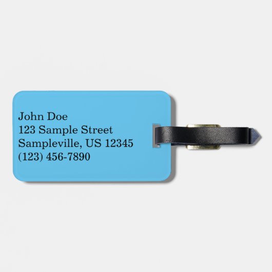 Kayaking in St. Thomas US Maagdeneilanden Bagagelabel (Achterkant horizontaal)