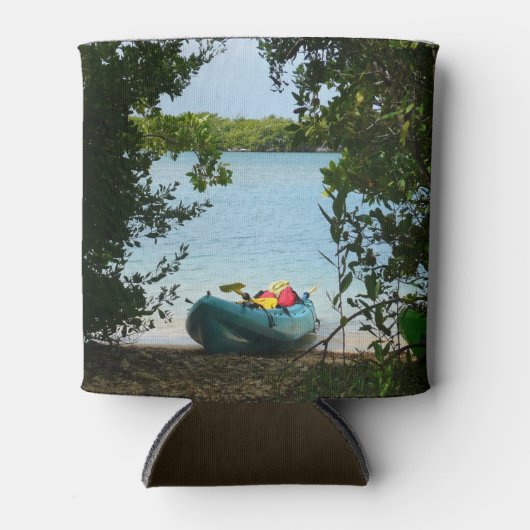 Kayaking in St. Thomas US Maagdeneilanden Blikjeskoeler (Voorkant)