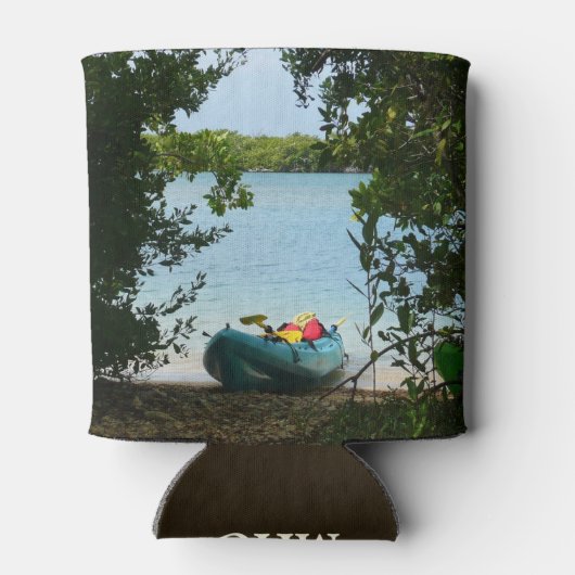 Kayaking in St. Thomas US Maagdeneilanden Blikjeskoeler (Achterkant)